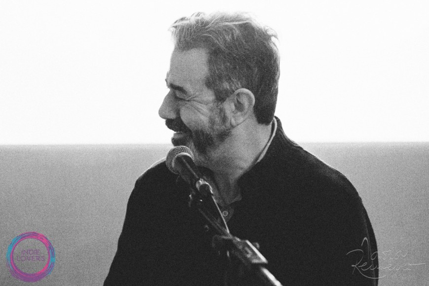 Roberto Tierz en l'especial 1er aniversari d'Indie Lovers a Scanner FM, al 2017 a Sidecar (Foto: Idoia Recuenco)