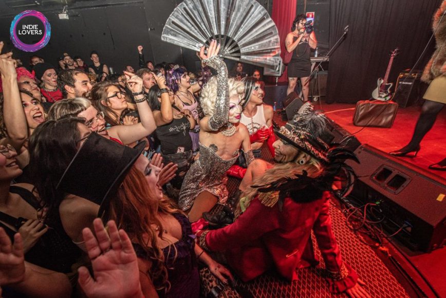 Ruïnosa y Las Strippers De Rahola (Foto: Meritxell Rosell)