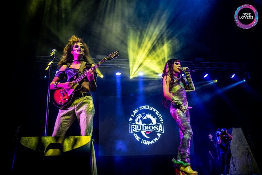 Ruïnosa y Las Strippers De Rahola (Foto: Meritxell Rosell)