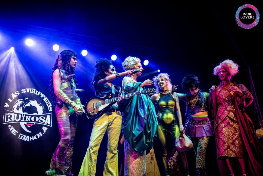 Ruïnosa y Las Strippers De Rahola (Foto: Meritxell Rosell)